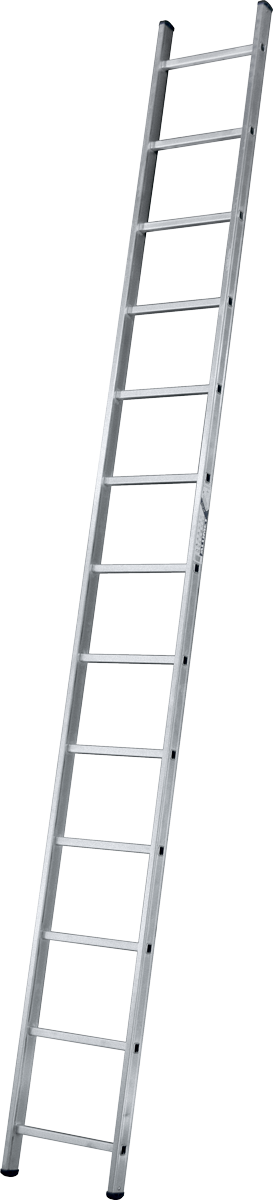 Алюминиевая односекционная приставная лестница ALUMET 7 ступеней H1 5107