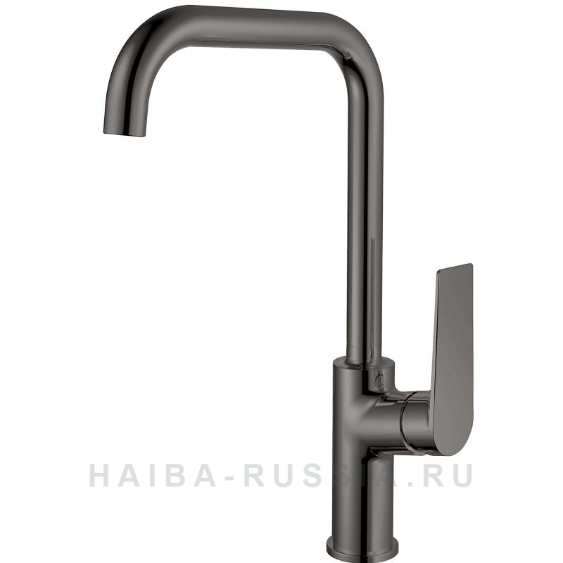 СМЕСИТЕЛЬ ДЛЯ КУХНИ HAIBA HB533-3 HB70533-3 СЕРЫЙ